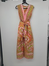 Vintage 1960s Kayser Dressing Gown Robe, Quilted Maxi, Med. Retro Dress