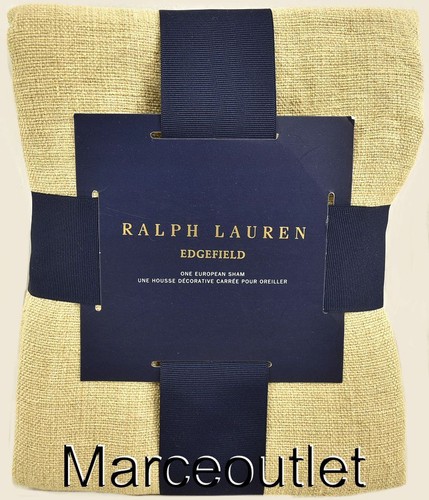 Ralph Lauren Edgefield EURO Pillowshams Natural