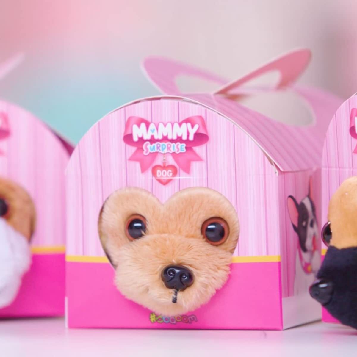 Mammy Surprise Jouet Chien Beagle Sbabam Peluche à Câlins Avec