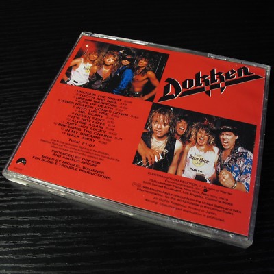 Dokken - Beast From The East 1988 JAPAN CD 25P2-2276 #130-3