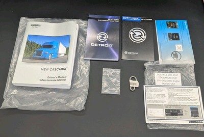 Freightliner Cascadia Drivers Manual Maintenance manual + Extras STI-500