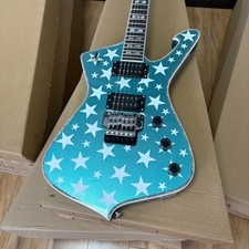 New Iceman Metallic Green Electric Guitar With Floyd Rose Tremolo