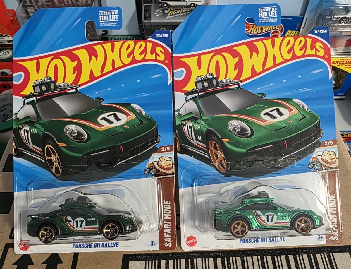 ホットウィール 2025 G スーパートレジャーハント ポルシェ　911 ラリー 2025 Hot Wheels Porsche 911 Rallye STH Super Treasure Hunt G Case