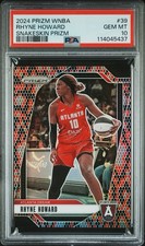 Rhyne Howard 2024 Prizm SNAKESKIN Case Hit PSA 10 LOW POP RARE