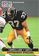 1991 Pro Set - Carnell Lake #634