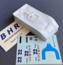 Ti22 Can Am, BHR Body Kit, .020 White Styrene, 1/64 H0