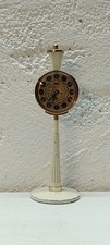 Vintage alarm Rhythm  clock Strassenlaternen Wecker Tischuhr -26203