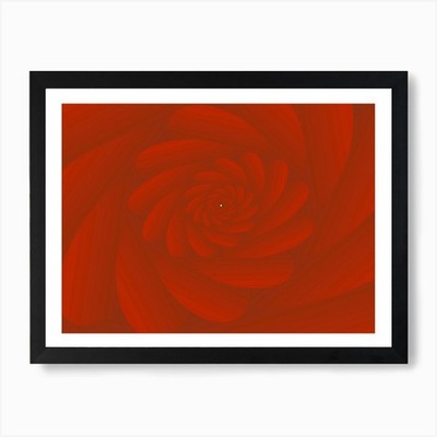 3 D Bild Abstrakt Rose Blume Rückseite Gerahmt Wandbild Poster Leinwanddruck Bild