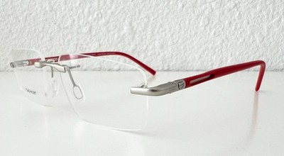 TAG HEUER TH50048U ESSENTIAL RIMLESS Eyeglasses 007 Glasses Authentic New 56mm