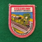 R H & D Railway - Romney Marsh Souvenir Cloth Patch Badge - Trains - Steam Train