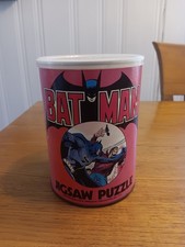 1974 Batman 200 Piece Jigsaw Puzzle Sealed Can Penguin Neal Adams Art Vintage