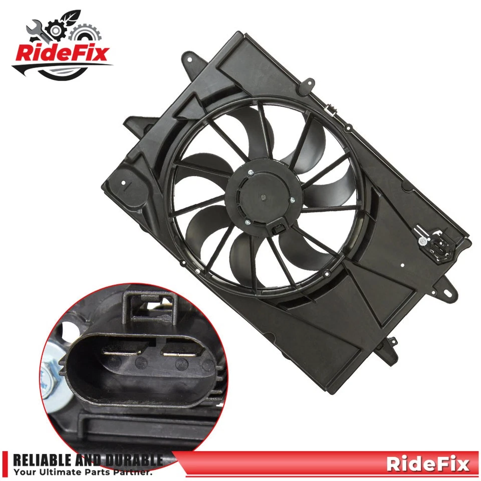 For 2010-2017 Chevrolet Equinox GMC Terrain 2.4L Radiator Cooling Fan Assembly - Изображение 4 из 4