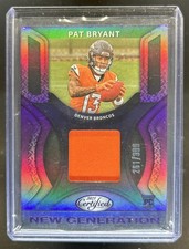 2025 Certified Pat Bryant New Generation Mirror RC Jersey Purple #/399