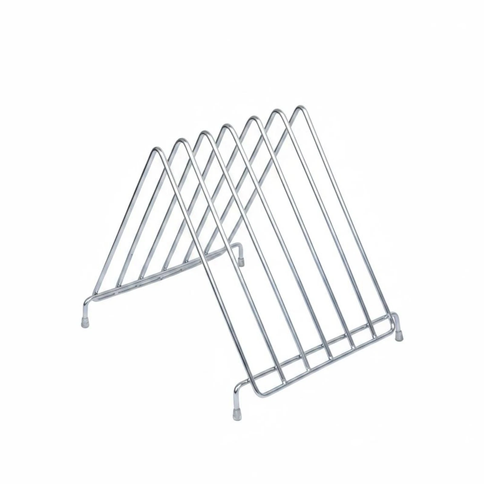6 Slot Chopping Board Stand Sturdy Duty Kitchen Storage Long-Lasting