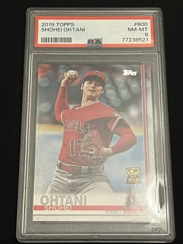 2019 Topps RC Cup Shohei Ohtani - Gold Rookie Cup - PSA 8 - Angels *QRSC*