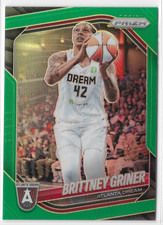 2025 Panini Prizm WNBA Green #46 Brittney Griner Atlanta Dream Baylor