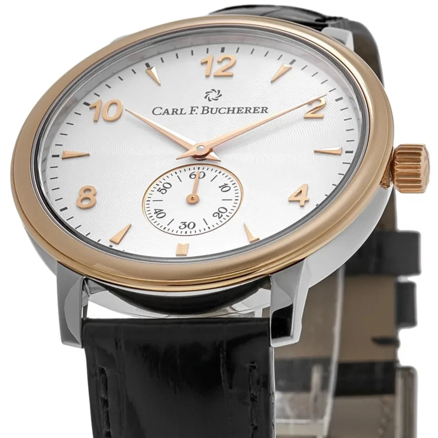 Nuevo Reloj Hombre Carl F. Bucherer Adamavi Cuerda Manual Plateado 00.10316.07.26.01 Foto 2 de 4