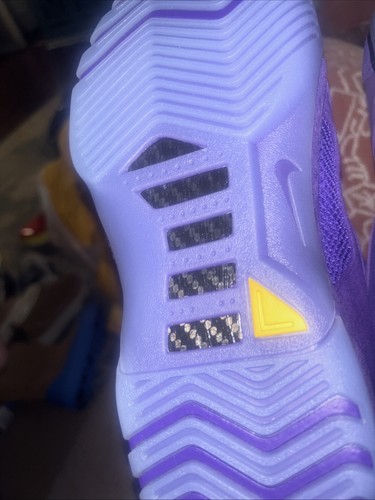 NUEVO Talla 8.5 Para hombres Nike Air Zoom Generación Retro Púrpura FJ0667-500 Auténtico - Imagen 6 de 12