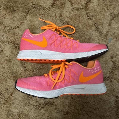 Nike Zoom Pegasus 32 (GS) 759972 601 Pink Pow/Bright Citrus-WHT Kids Sz 6Y