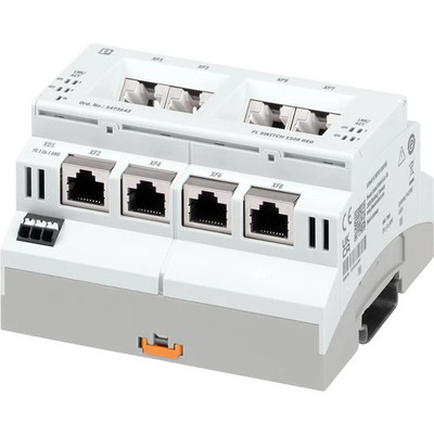 Phoenix Contact Switch Verteiler Ethernet Switch Gebäudeinstallation REG Format