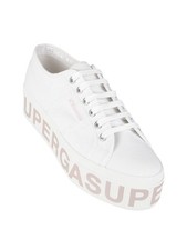 Superga 2790 PLATFORM LETTERING Sneakers donna in tela con platform