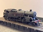 Bachmann 32-354A BR Black L/Crest  Class 4MT Tank 80141 Weathered - OO Gauge
