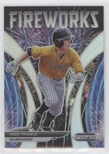 2021 Panini Prizm Draft Picks Fireworks Silver Prizm Reed Trimble #F-RT 0pj