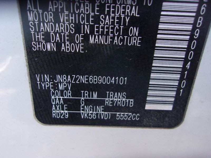 Driver Front Seat Bucket  Leather Fits 11-12 INFINITI QX56 467753