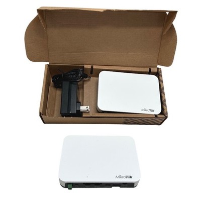 Lot of 2 MikroTik KNOT IoT Gateways RB924i-2nD-BT5&BG77 One NIB + One Bare