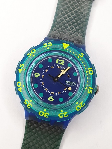 Swatch Scuba Blue Moon SDN100 - funktioniert - 38mm