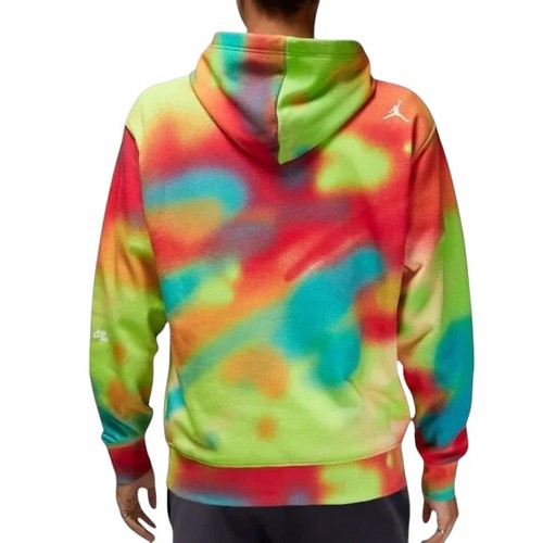 Jordan Men's MVP Sweatsuit Size L Fleece Tracksuit Matching Tie Dye Outfit NWT - Picture 5 of 12