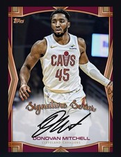 2025-26 Topps NBA Collect Topps Signature Series Donovan Mitchell Auto. Digital