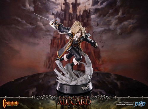 FIRST 4 FIGURES CASTLEVANIA SYMPHONY OF THE NIGHT DASH ATTACK ALUCARD Statue New - Picture 3 of 24