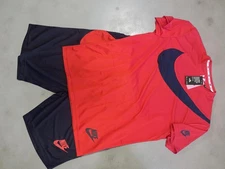 Men Nike T-shirt and Short Set, Printed Logo 2 Piece LRG, XL, 2XL, 3XL and 4XL. 