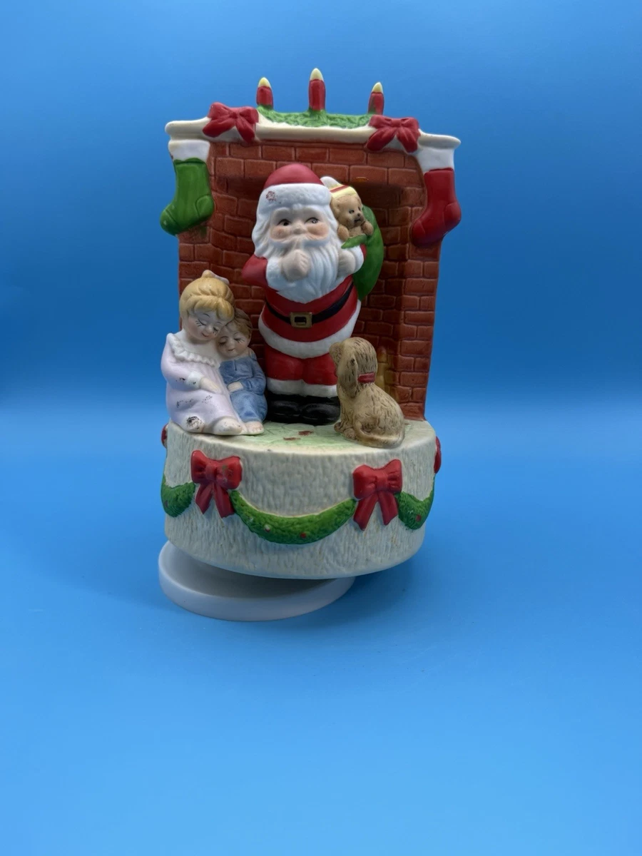 Santa Music Box In San Francisco Music Box Collectibles for sale