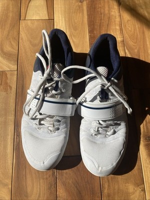 Men s Reebok CrossFit Lifter Plus 2.0 Shoes, Size 8.5, Navy Blue/White