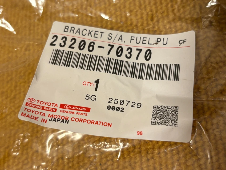 Toyota Genuine Supra JZA70 MK3 1986-1992 Fuel Pump Bracket 23206-70370 OEM JDM - Image 2 of 4