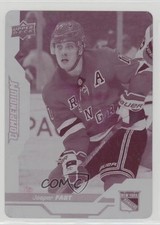 2018-19 Upper Deck Compendium Printing Plate Magenta 1/1 Jesper Fast #263 1of