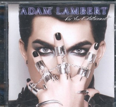 Adam Lambert For Your Entertainment CD Europe Rca 2010 issue with fingers