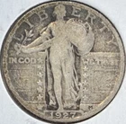 1927 Standing Liberty Quarter 25C Silver Business Strike Circulated