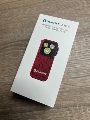 OLIGHT Oclip Pro Molten Lava ... NEU