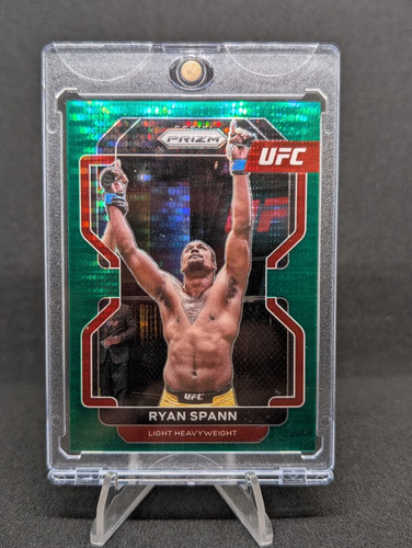 2022 Panini Prizm UFC #152 Ryan Spann Green Prizm 20/25 - Picture 1 of 2