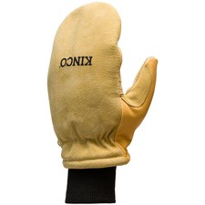 Kinco Lined Heavy-Duty PG Suede Pigskin Ski Mitt Omni-Cuff