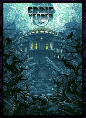 Eddie Vedder Gig Poster Royal Albert hall Artist Proof