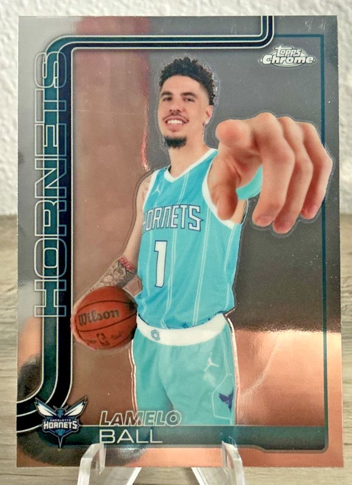 2025-26 Topps Chrome Basketball Lamelo Ball Image Variation SSP