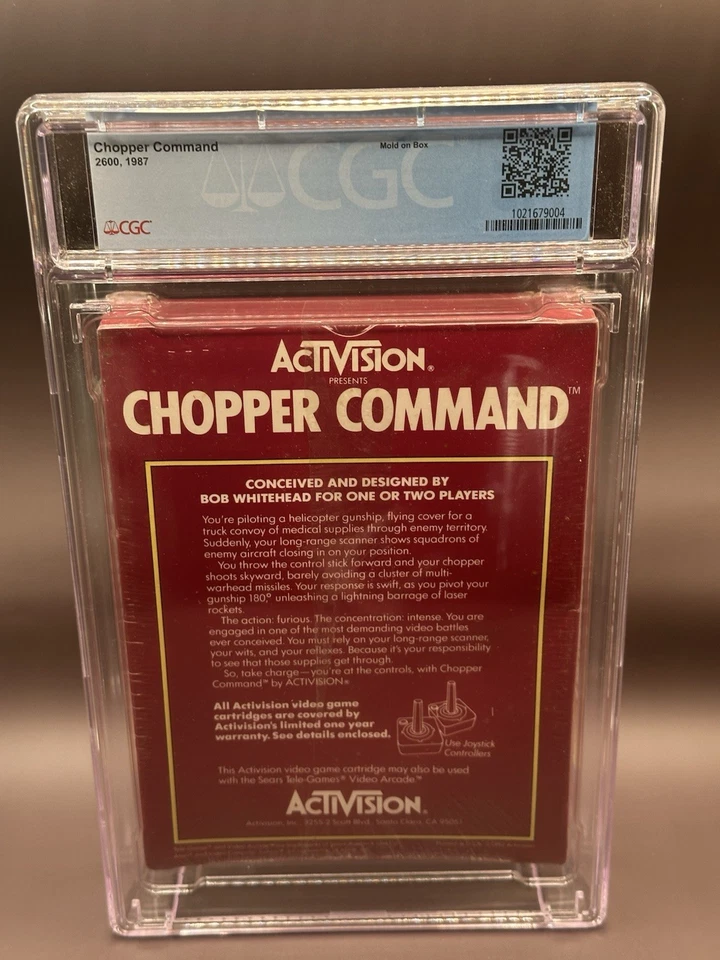 Atari 2600 Chopper Command 7.5 A+ Graded - New - CGC - Sealed - Image 3 of 4