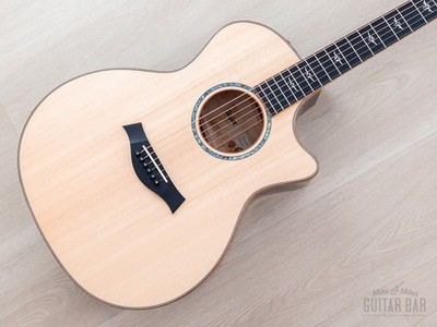 2023 Taylor Custom Grand Auditorium Acoustic Electric Guitar Trans Purple