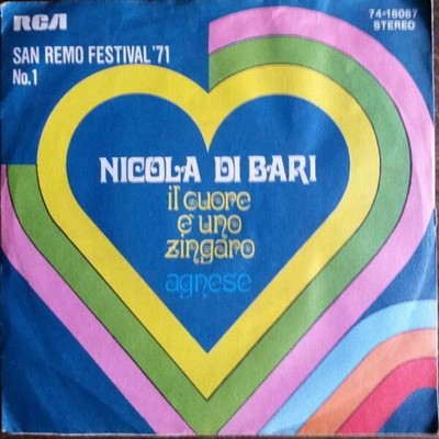 Nicola Di Bari - Il Cuore E Uno Zingaro (Vinyl, 7'', 1971)