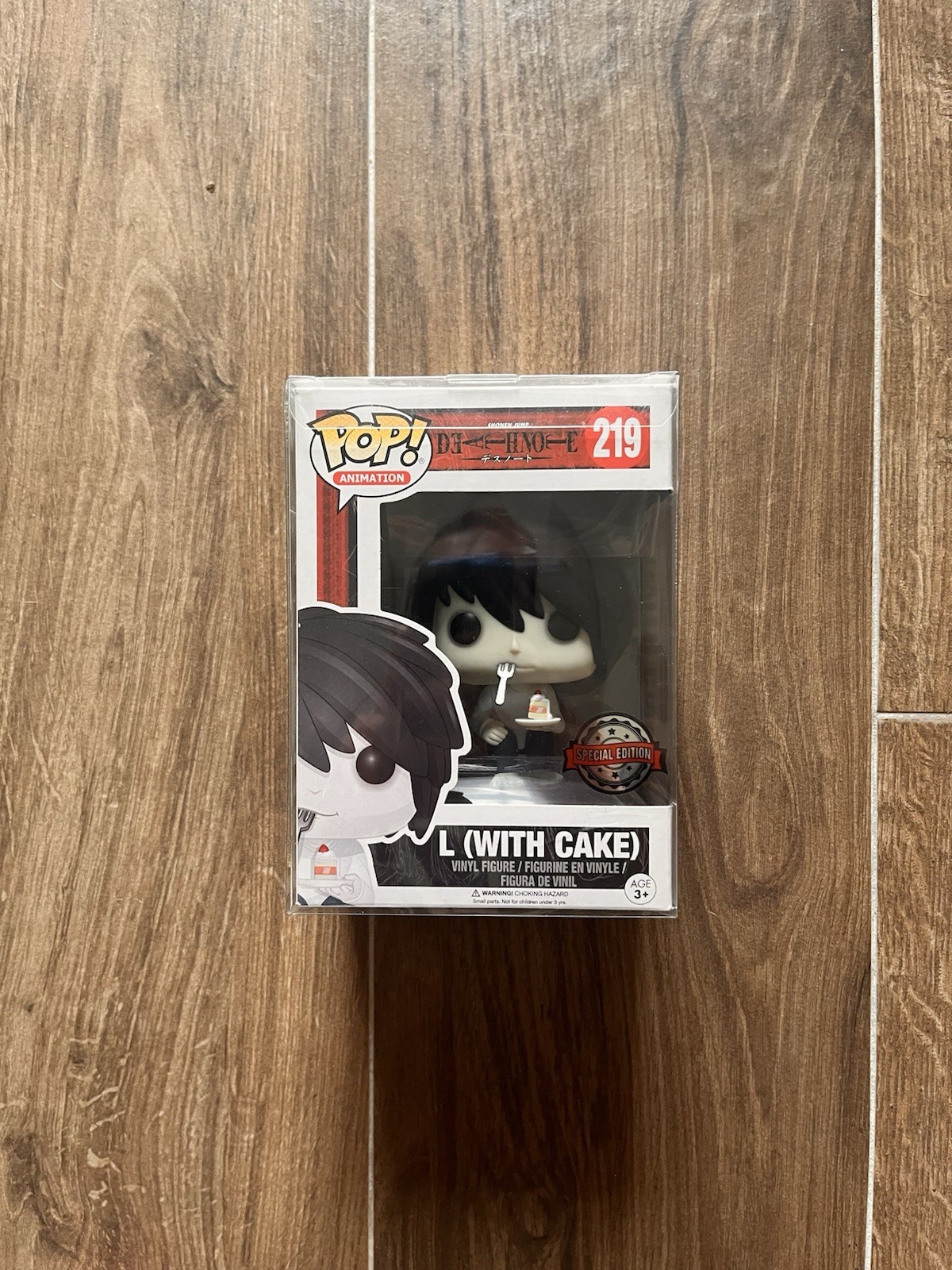 Funko Pop L with cake Death Note
