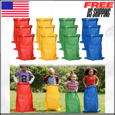 Potato Sack Race Bags Yard Games For Adults Large Jump Sacks Outside Games 12Pc